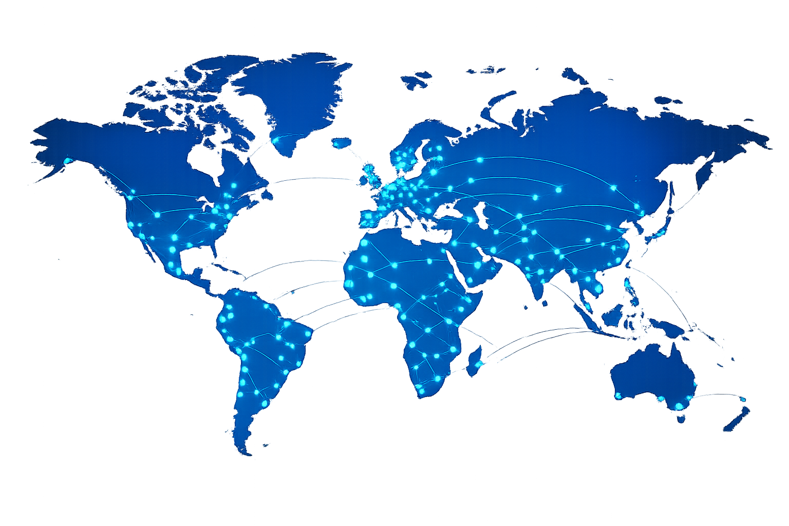 Global map showing ValistiQ's international reach across jurisdictions with trusted legal and advisory connections worldwide